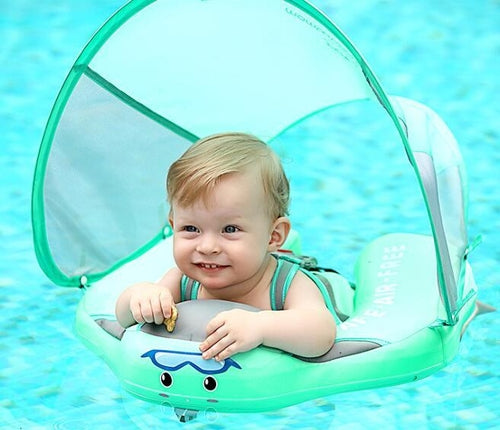 Baby Swimming Ring Float with Sunshade