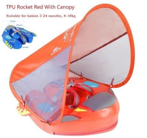 Baby Swimming Ring Float with Sunshade