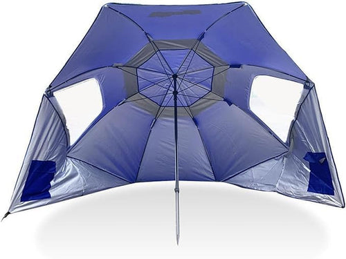 8-Foot SPF 50 Canopy Umbrella For Camping And Beach Use