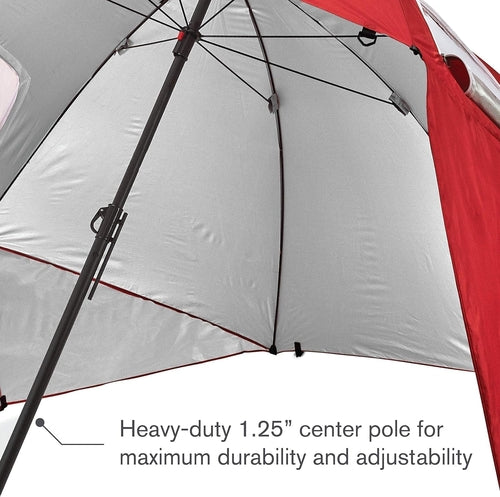 8-Foot SPF 50 Canopy Umbrella For Camping And Beach Use